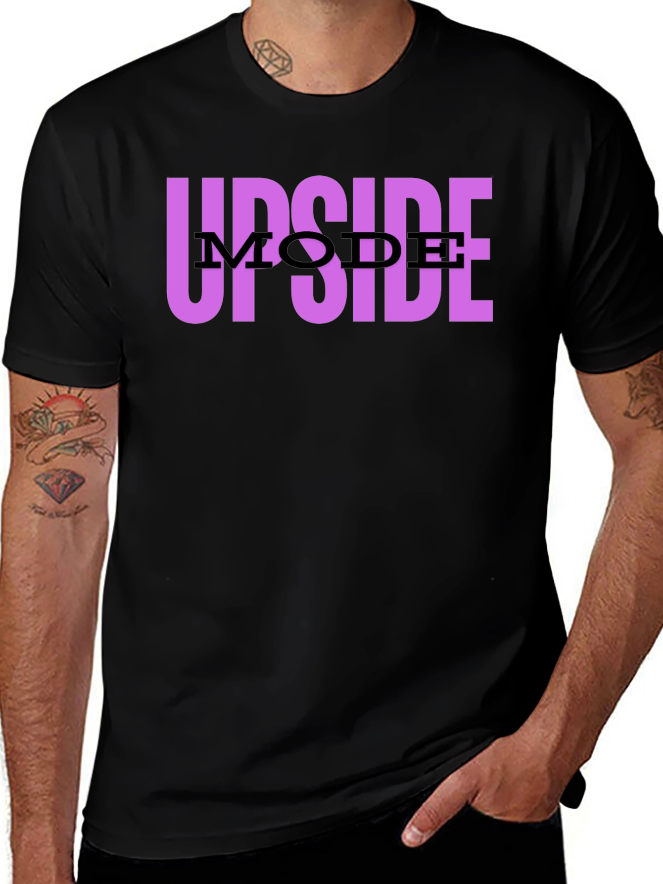 Variant 28 of Upside Mode Graphic T-Shirt