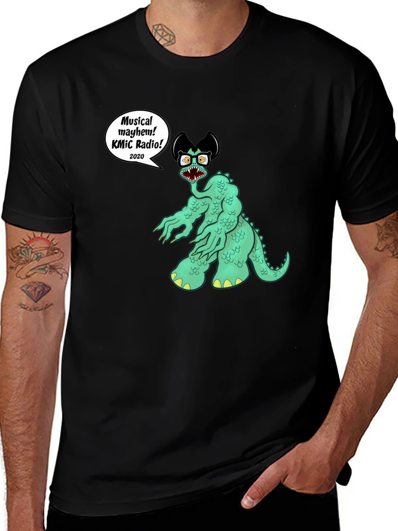 Variant 13 of Musical Mayhem Monster T-Shirt