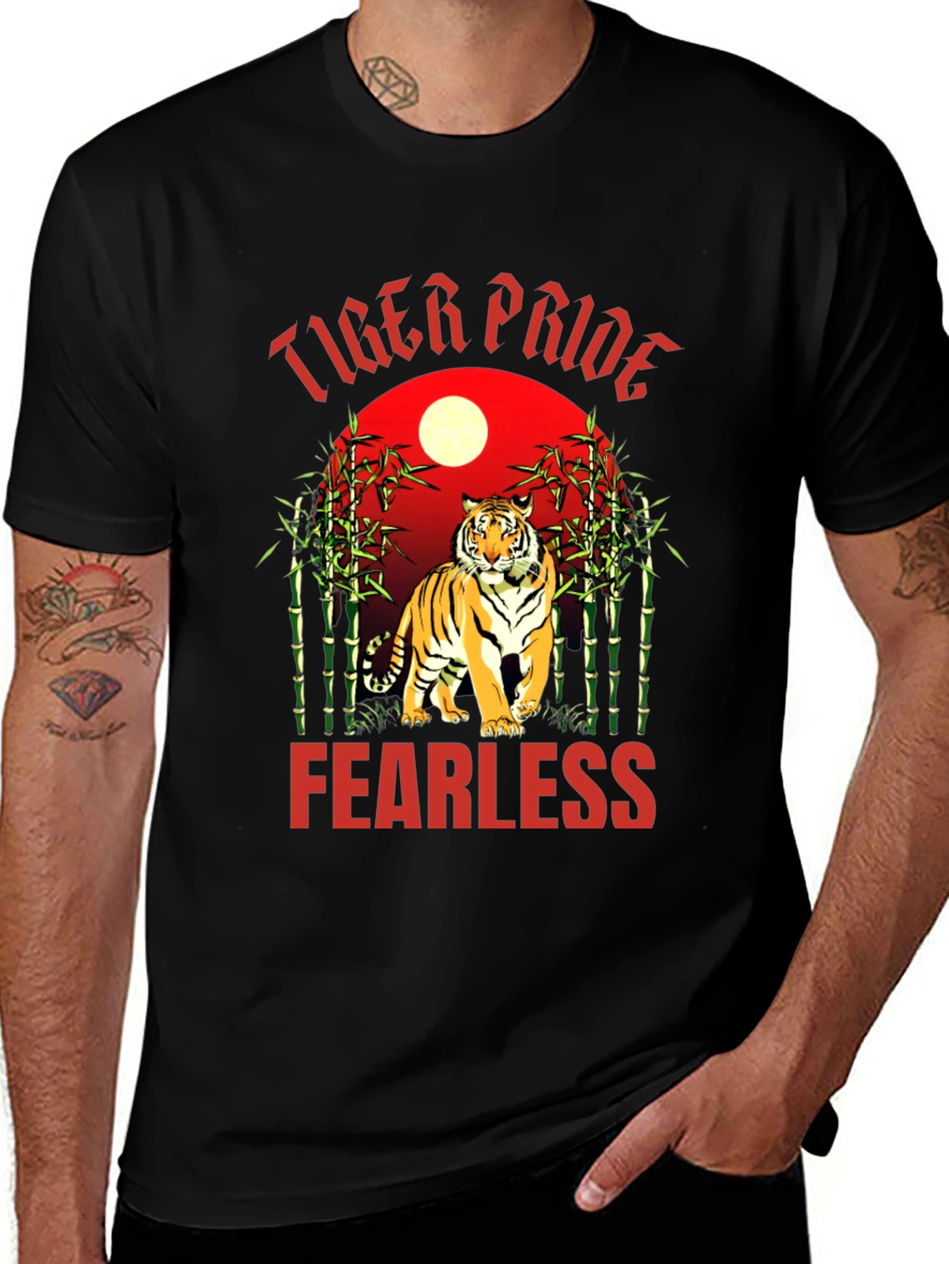 Variant 20 of Tiger Pride Fearless Graphic Tee