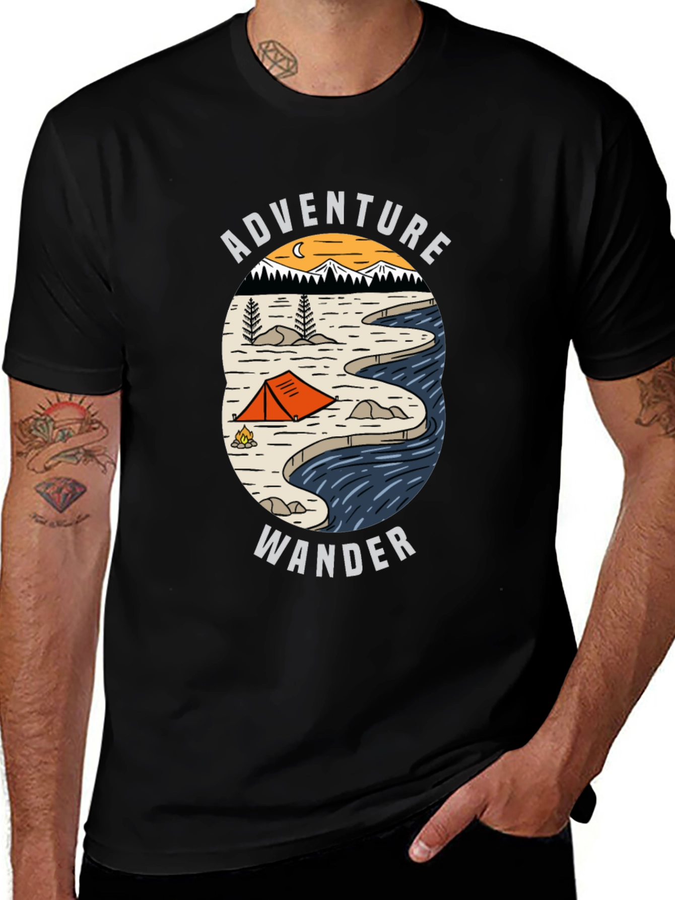 Adventure Wanderer Graphic T-Shirt