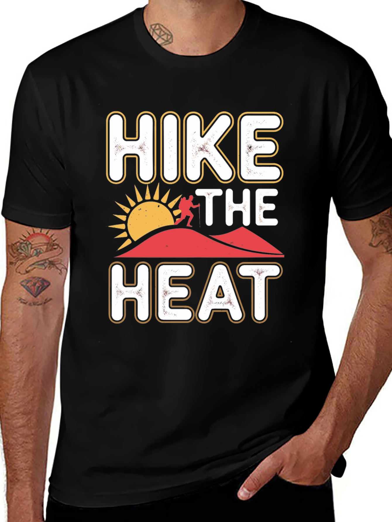 Variant 4 of Hike the Heat Graphic T-Shirt