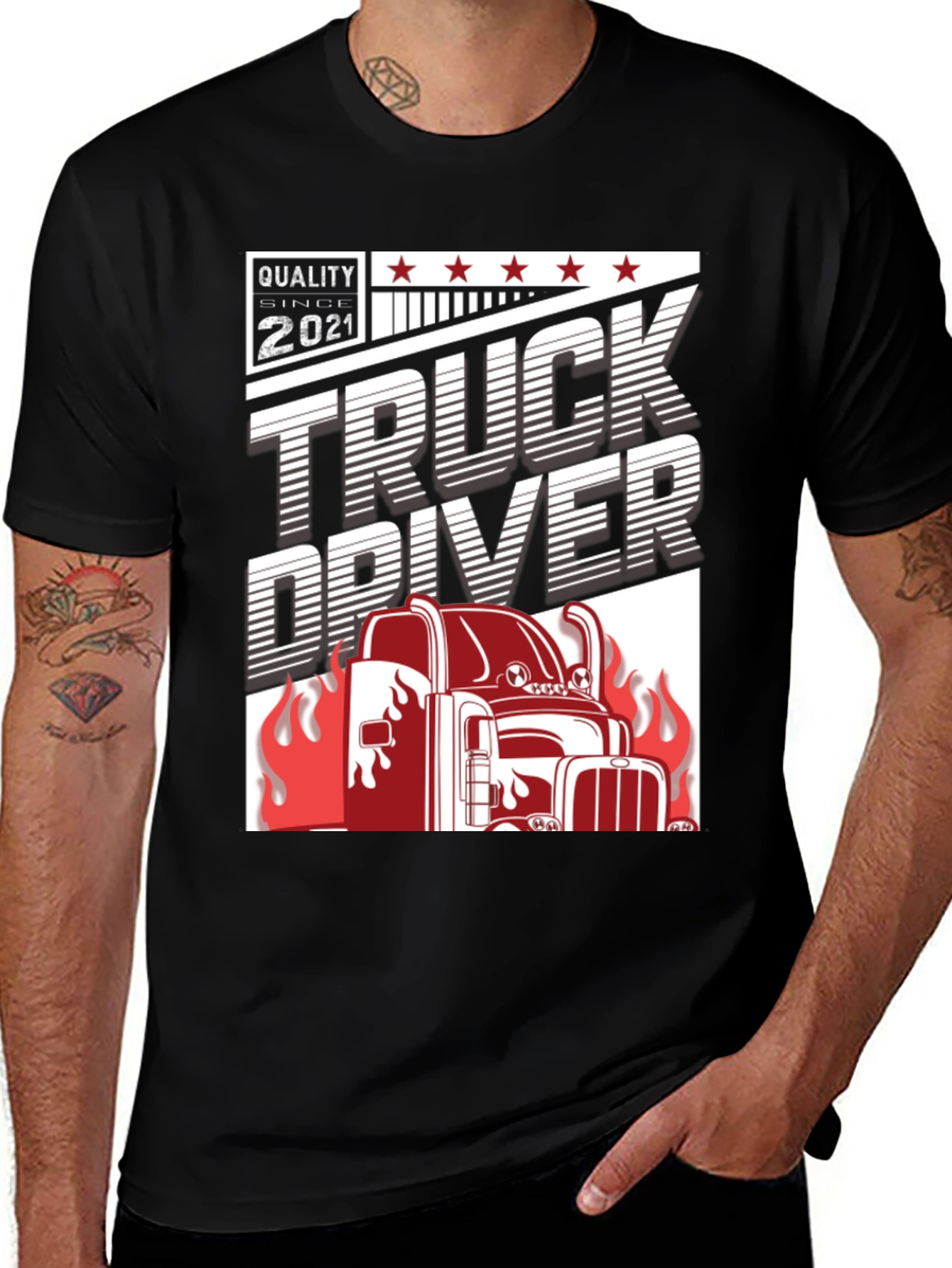 Truck Driver Graphic Tee