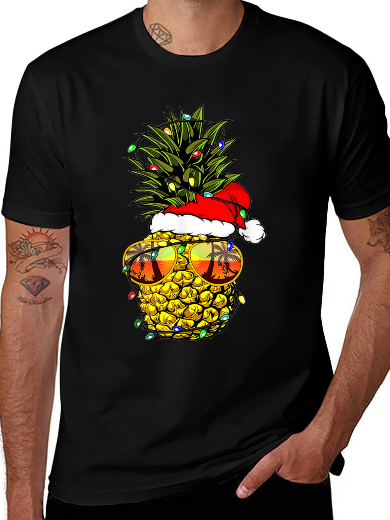 Variant 13 of Festive Pineapple T-Shirt