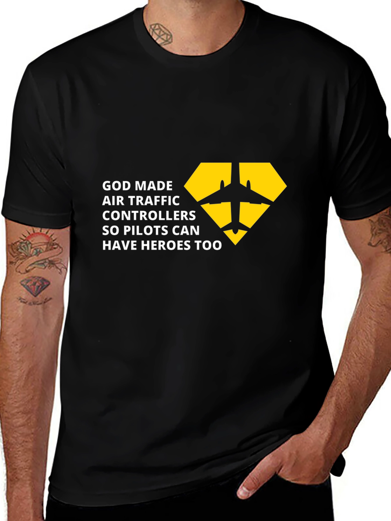 Variant 2 of Air Traffic Controller Hero T-Shirt