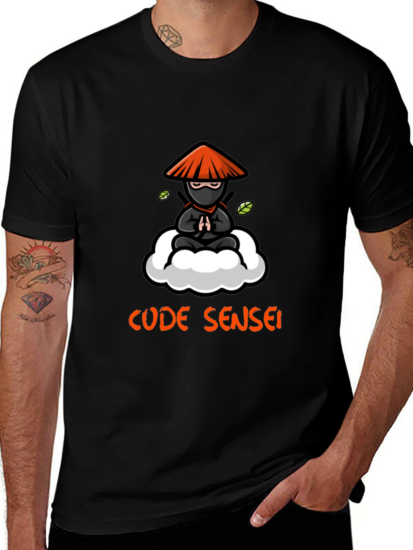 Variant 17 of Code Sensei Ninja Graphic T-Shirt