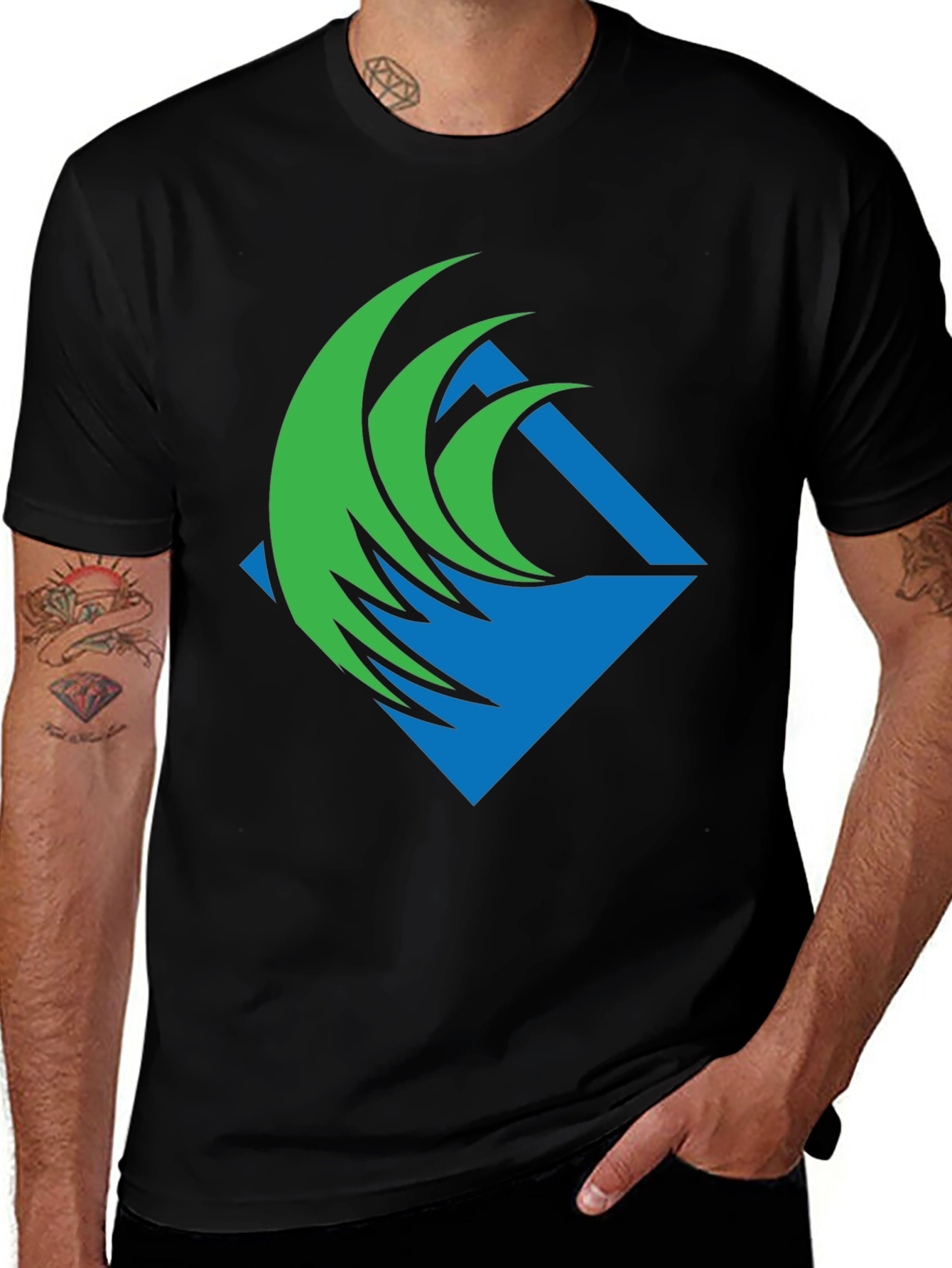 Variant 4 of Abstract Graphic Tee - Modern Design