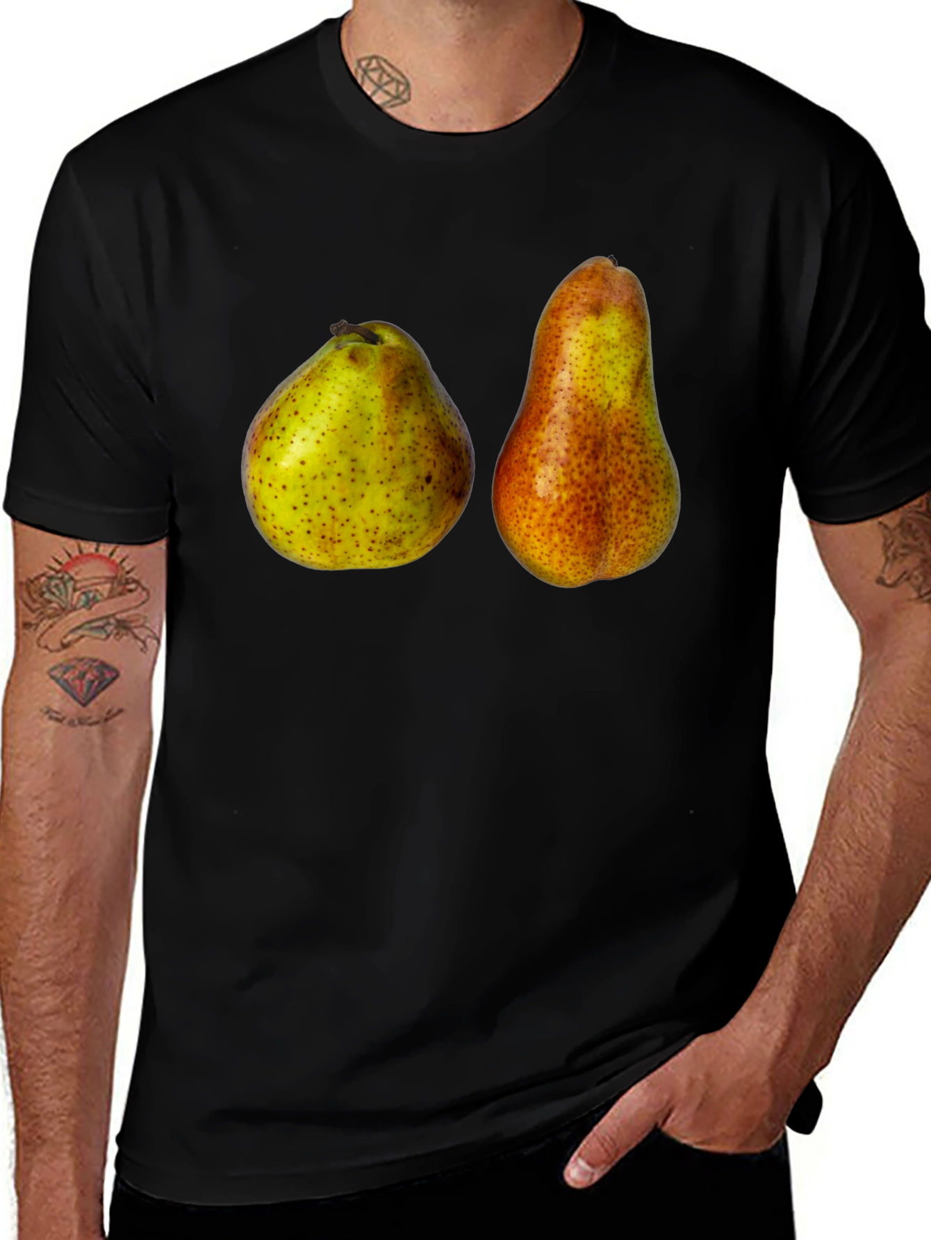 Variant 15 of Pear Graphic T-Shirt - Unique Fruit Design