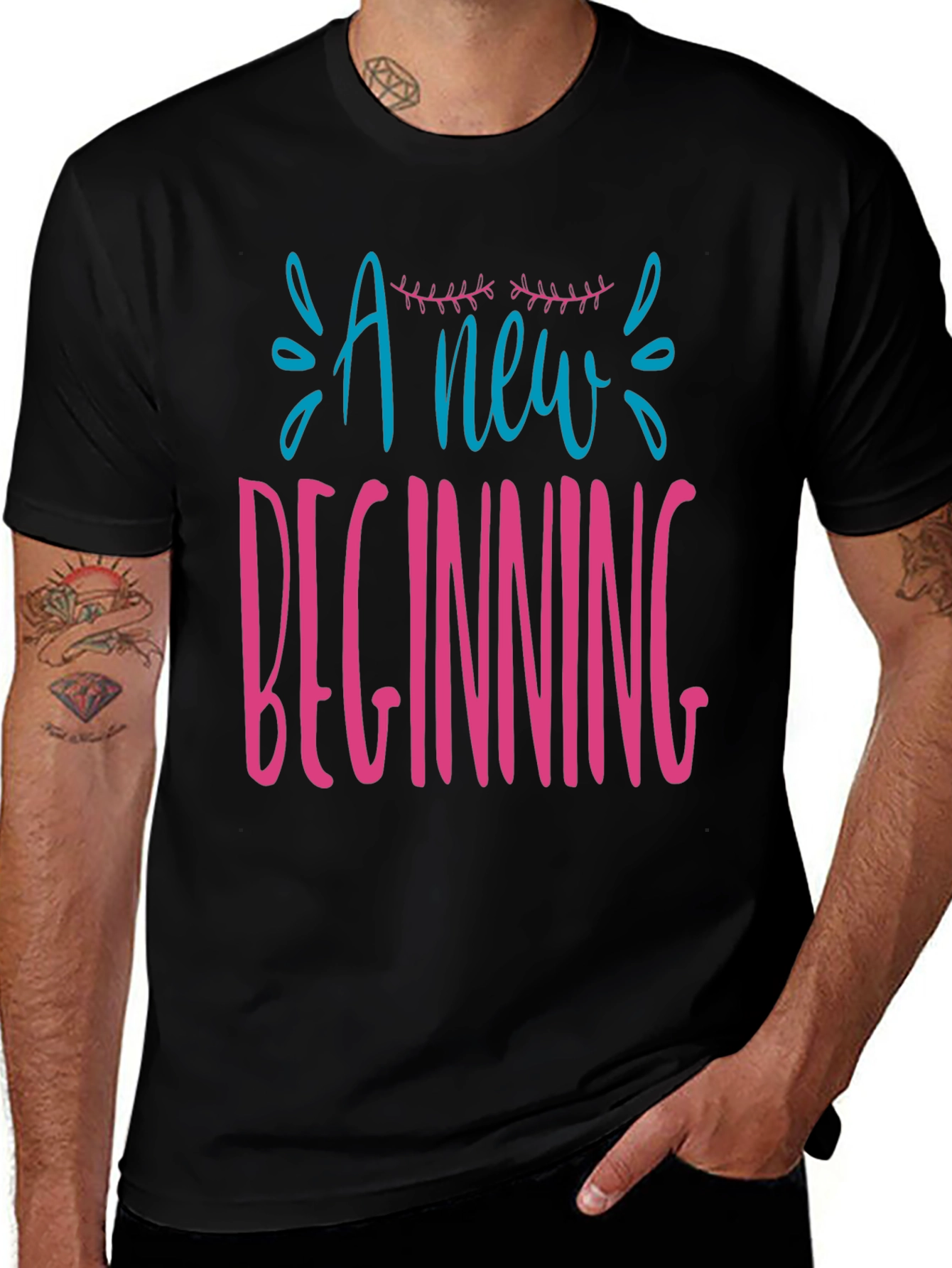 Variant 13 of A New Beginning Graphic T-Shirt