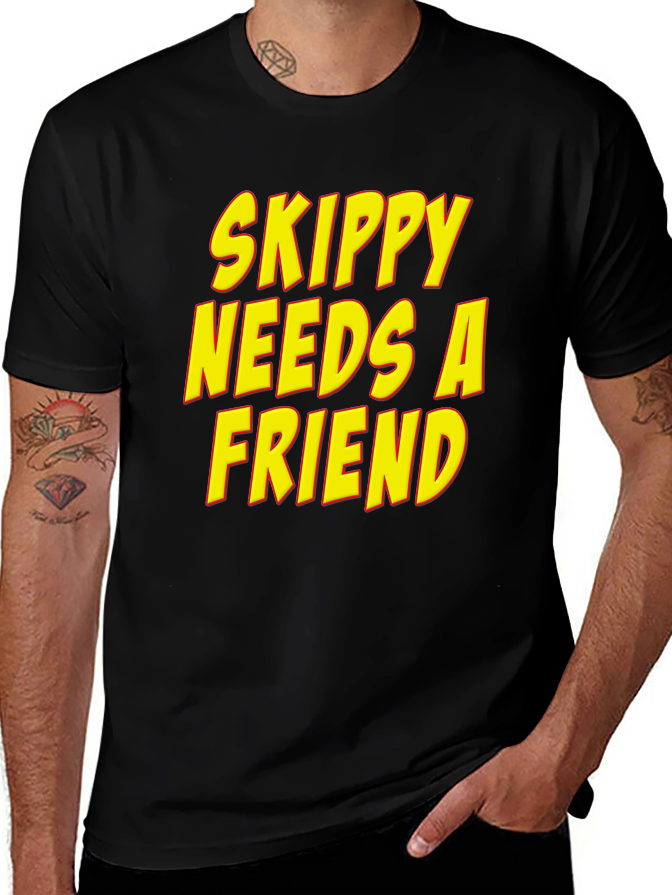 Variant 10 of Skippy Needs A Friend Graphic T-Shirt