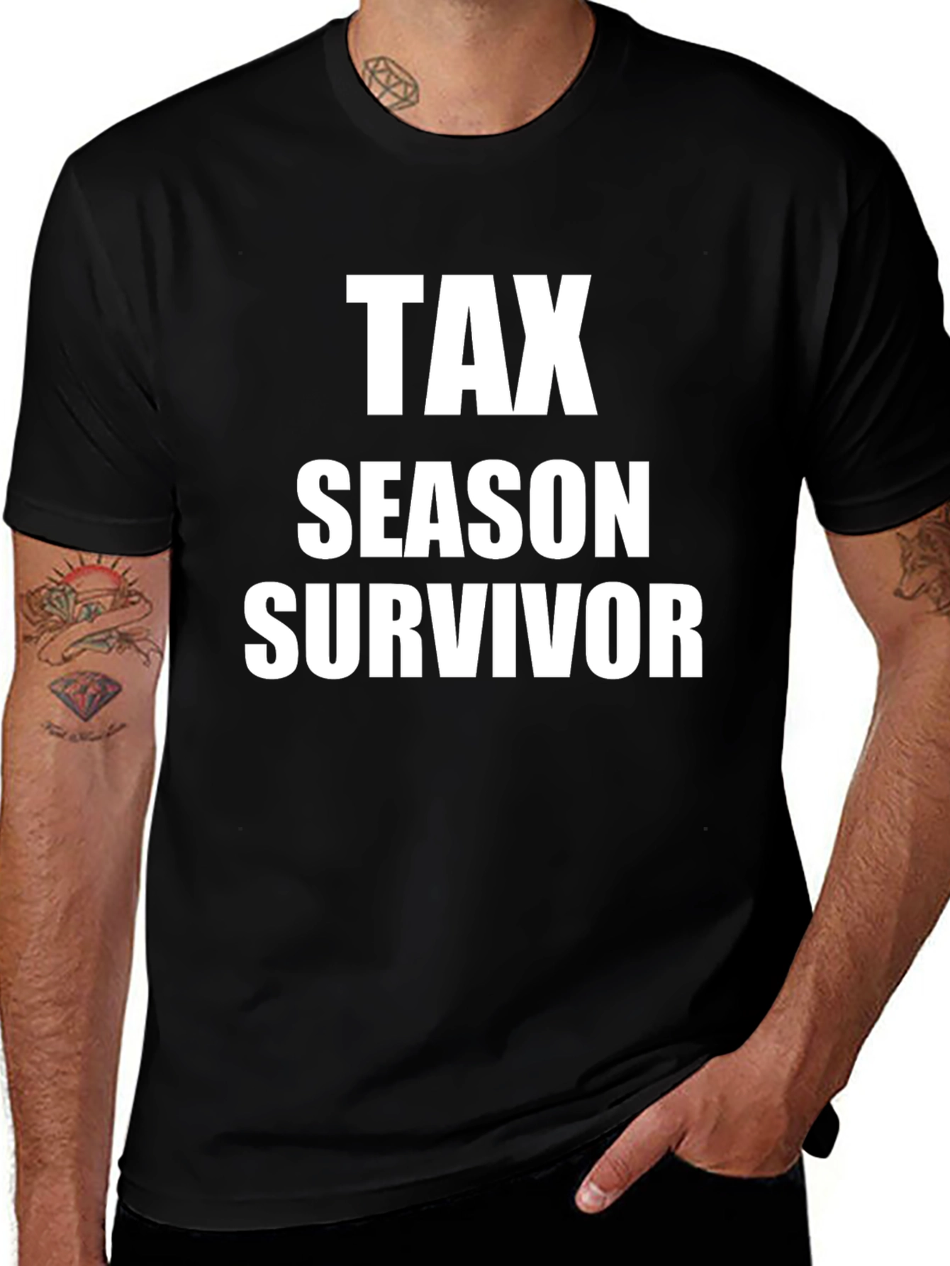 Variant 8 of Tax Season Survivor T-Shirt - Accountant Gift