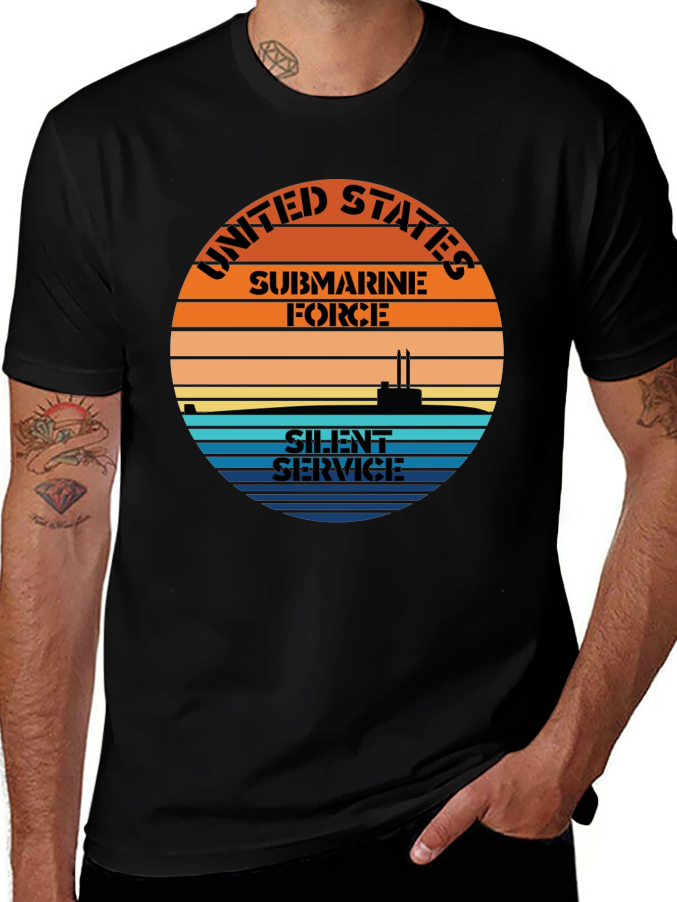 US Submarine Force T-Shirt - Silent Service