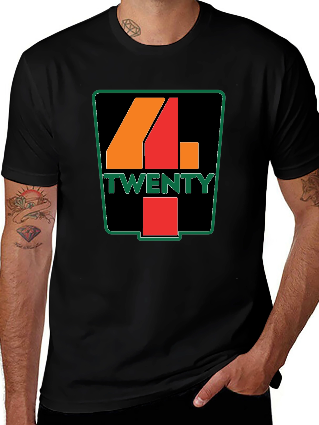 420 Twenty T-Shirt - Retro Design