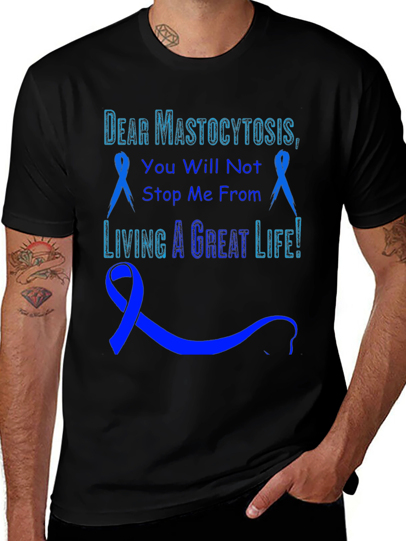 Variant 28 of Mastocytosis Awareness T-Shirt