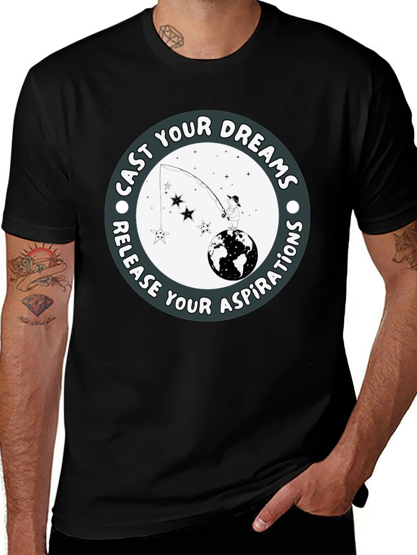 Variant 20 of Dreams Aspirations T-Shirt - Cast Your Dreams, Release Your Aspirations