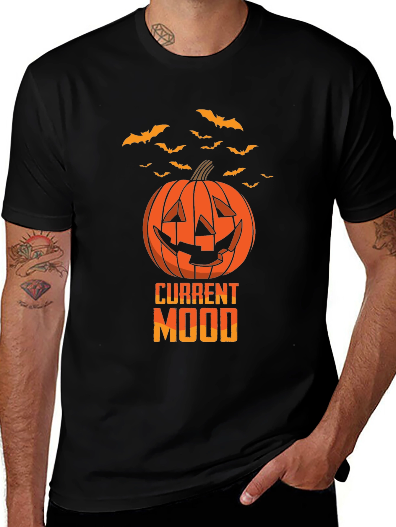 Halloween Current Mood Graphic Tee