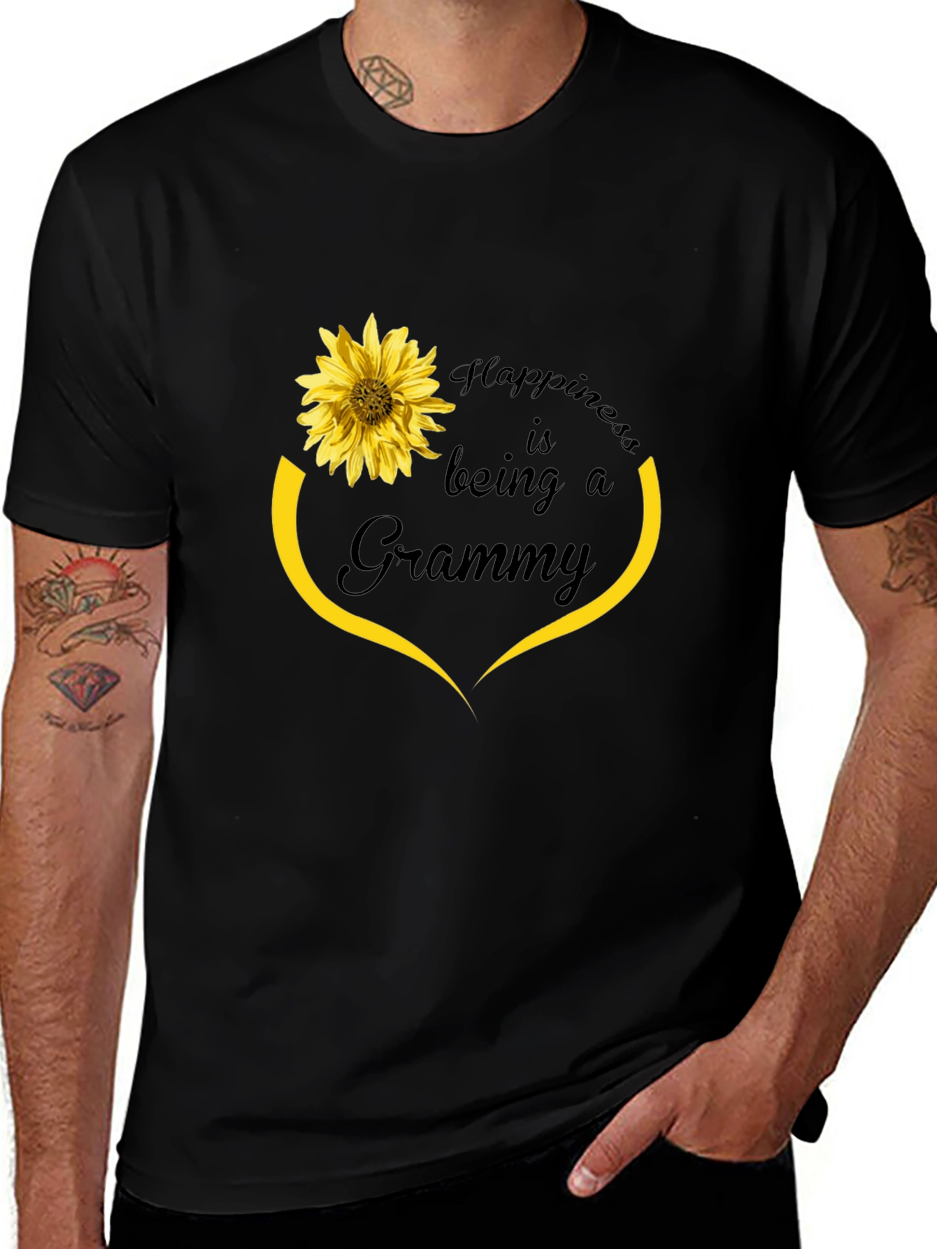 Variant 11 of Happiness is Being a Grammy T-Shirt