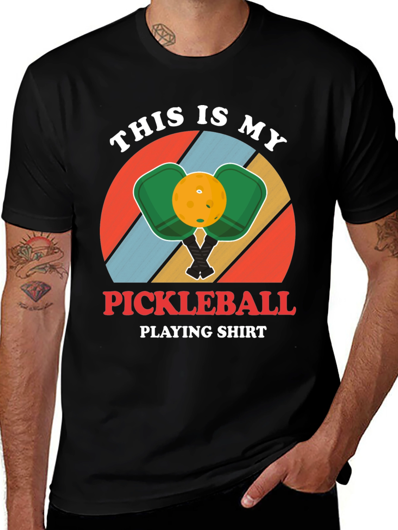 Variant 10 of Pickleball Playing Shirt
