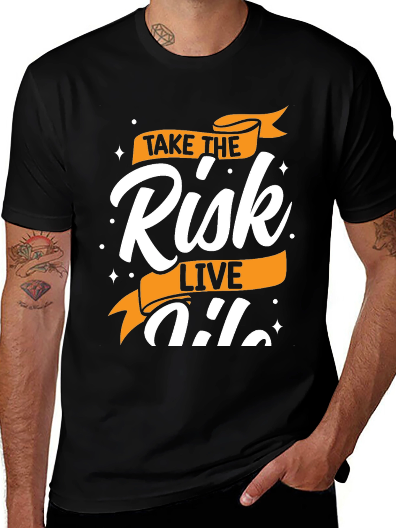 Risk Taker Life Lover Graphic Tee
