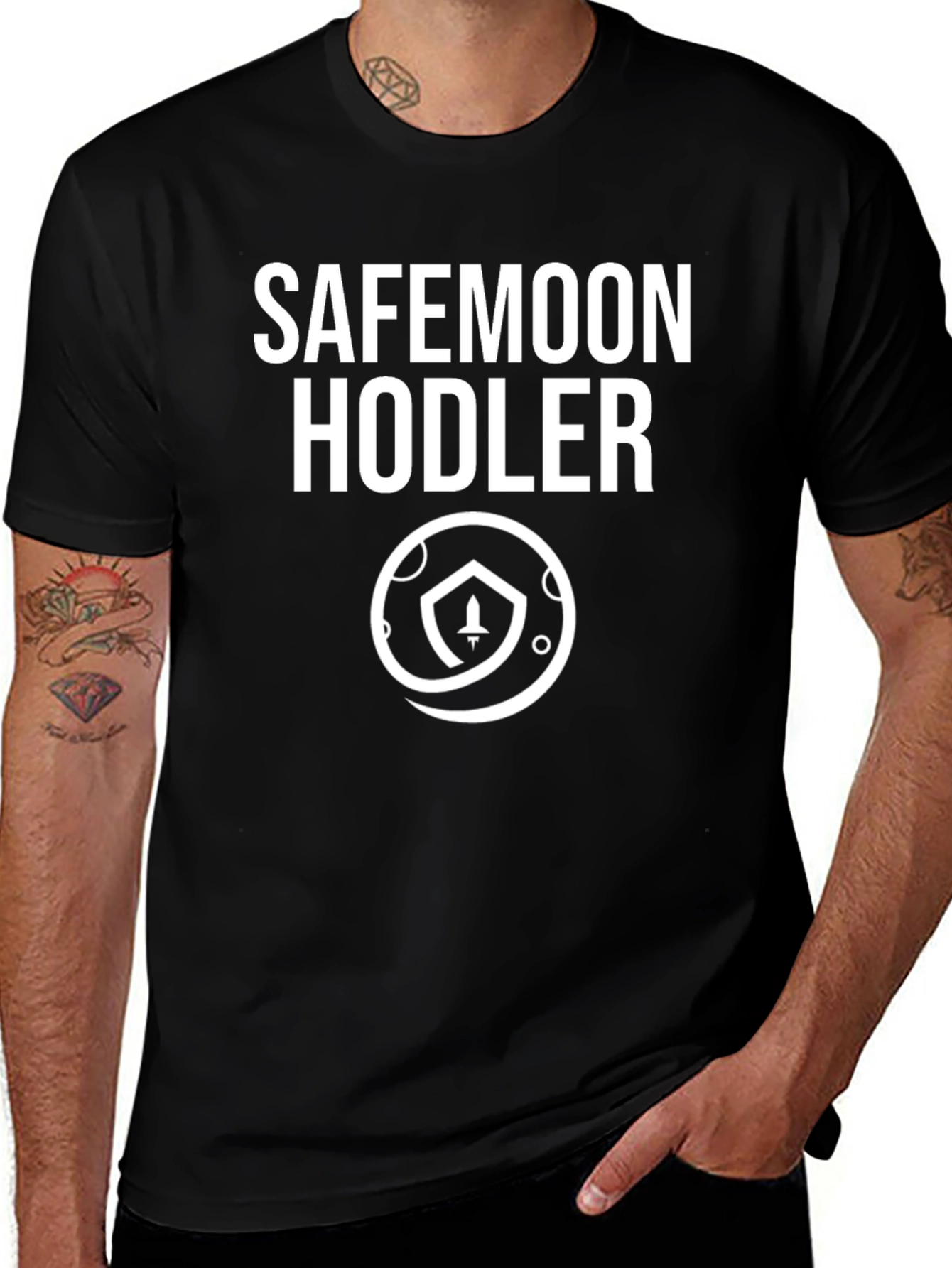 Safemoon Hodler T-Shirt - Crypto Fan Apparel