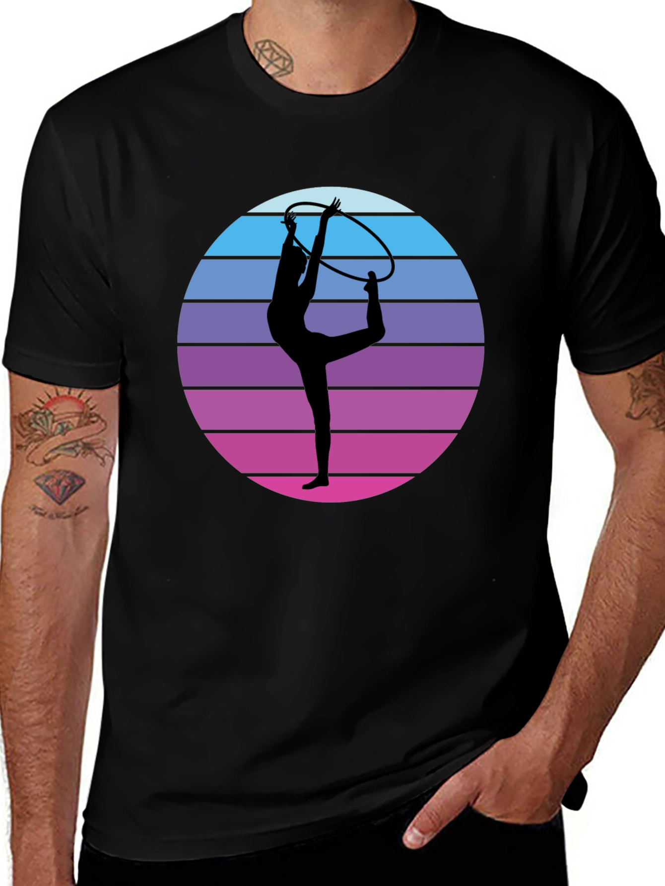 Variant 8 of Rhythmic Gymnast Graphic Tee