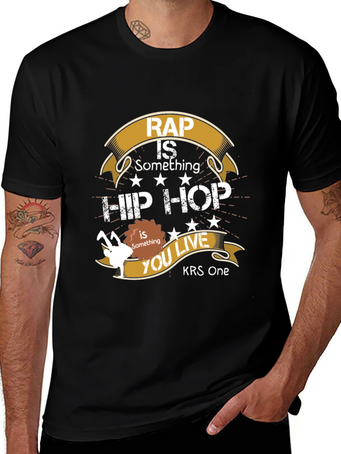 Variant 29 of Rap is Something Hip Hop T-Shirt - KRS One