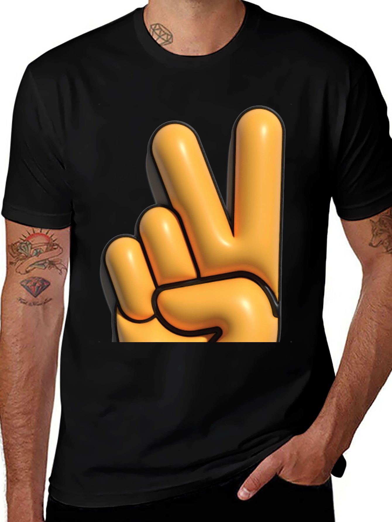 Variant 4 of Peace Out T-Shirt