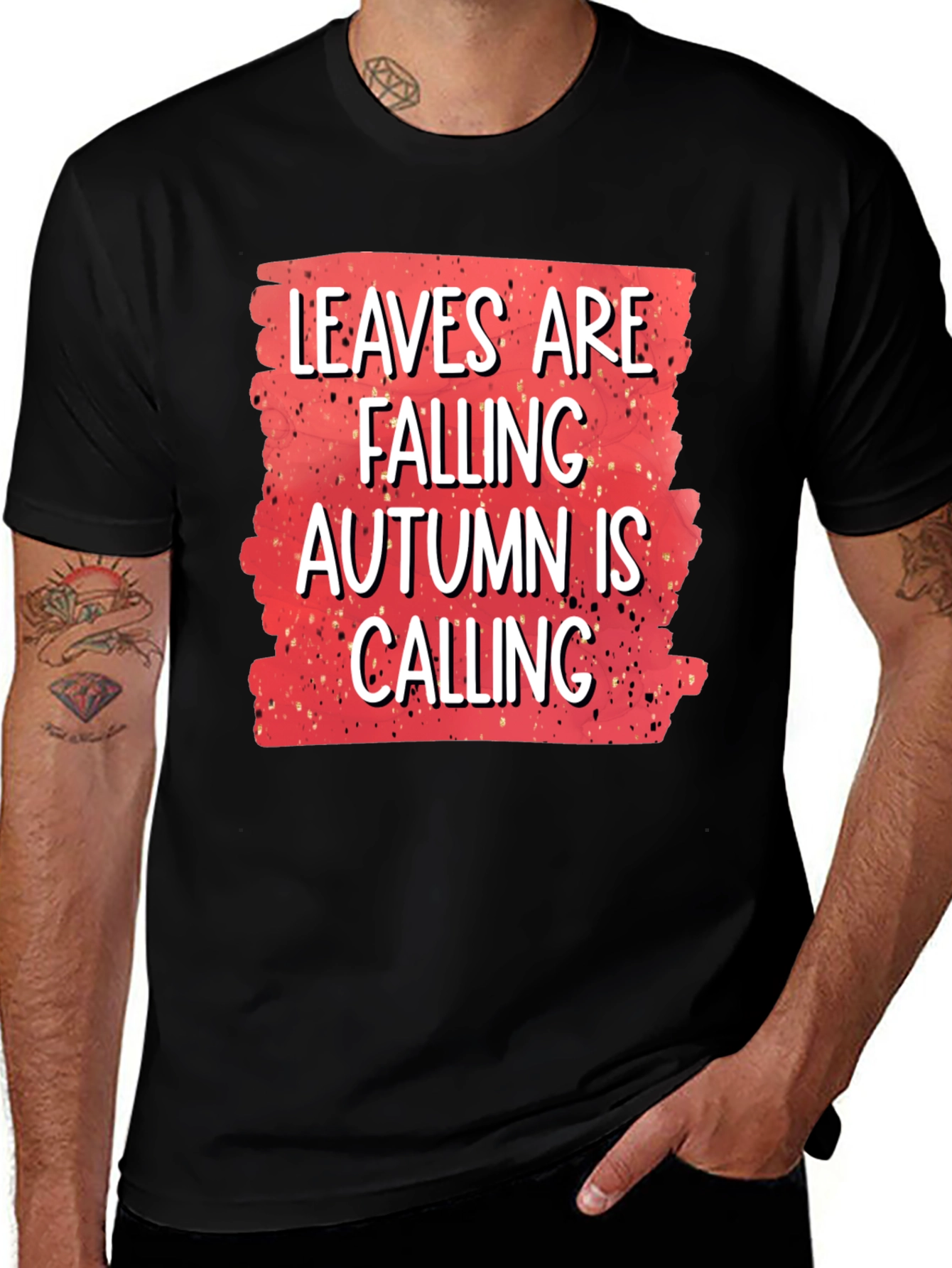 Variant 11 of Autumn Calling Tee - Leaves are Falling