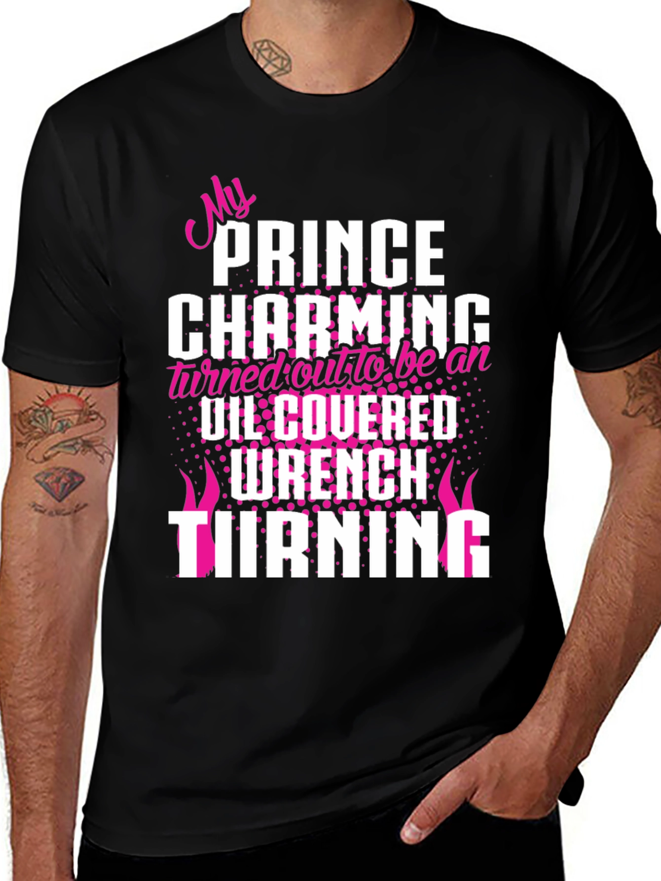 Variant 18 of My Prince Charming Mechanic T-Shirt