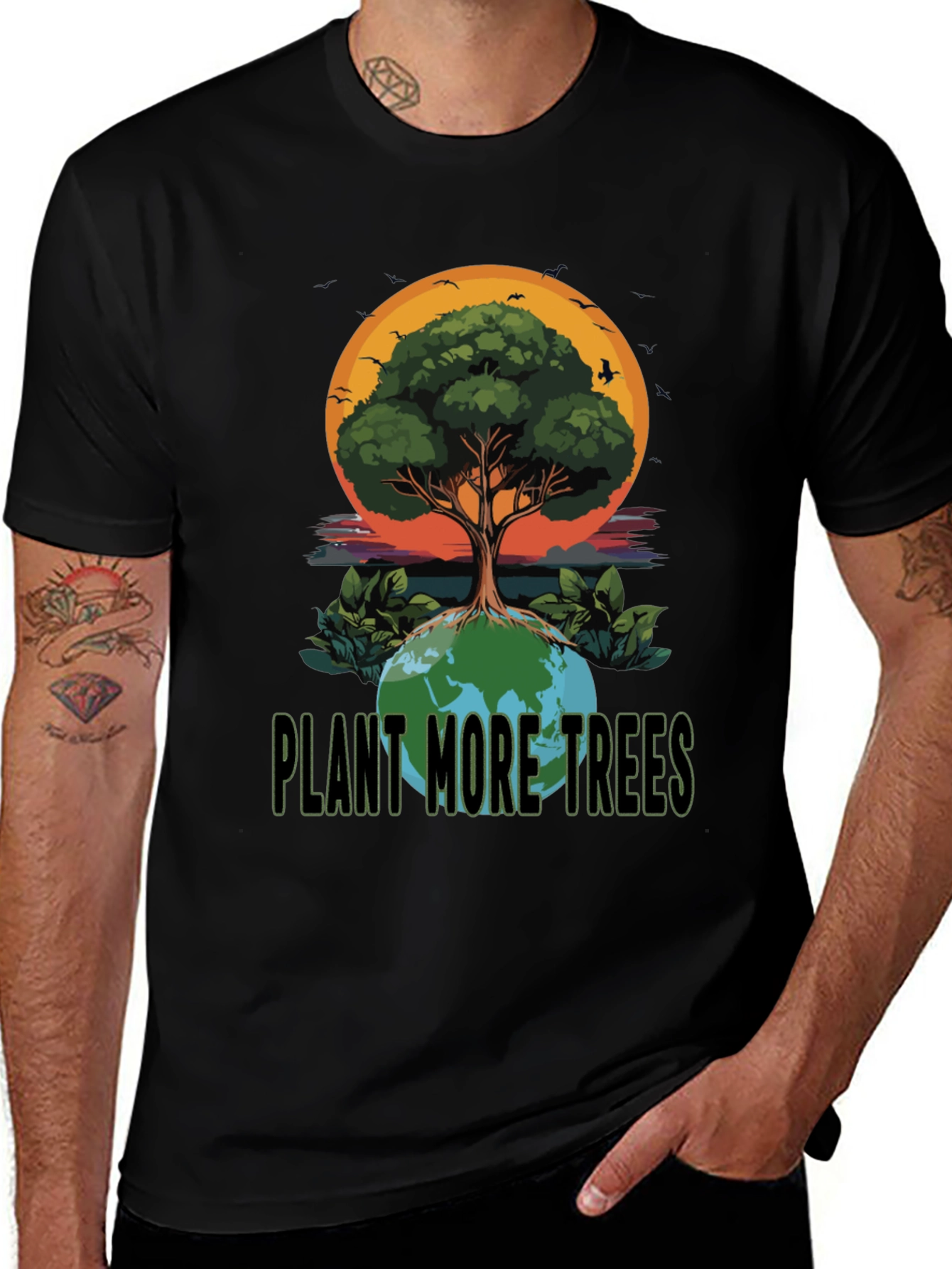 Variant 21 of Plant More Trees Graphic T-Shirt