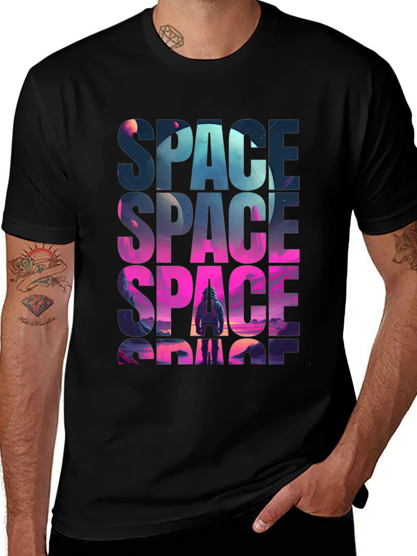 Variant 12 of Space Explorer Graphic Tee