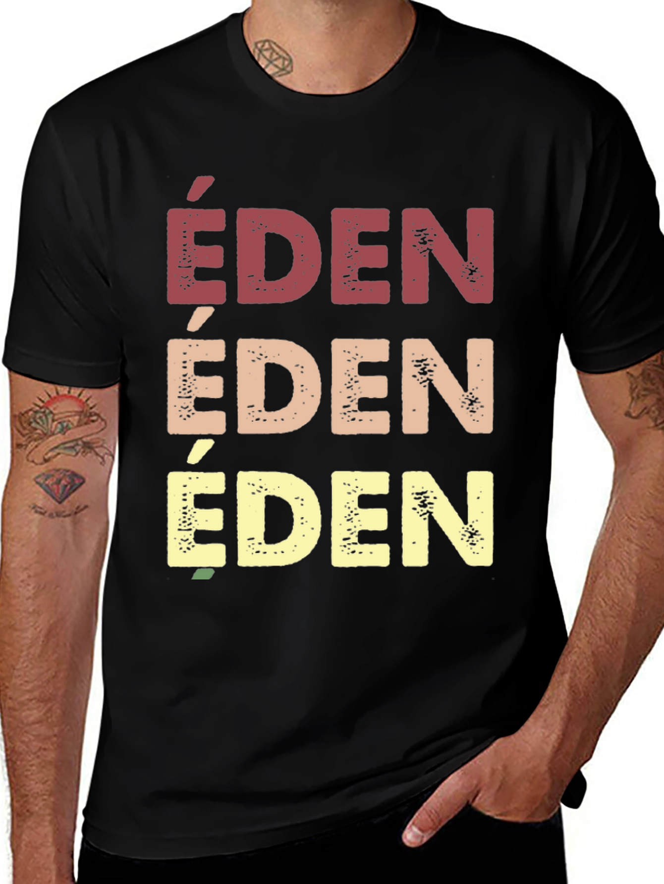 Variant 13 of Éden Graphic Tee - Vintage Style Unisex T-Shirt