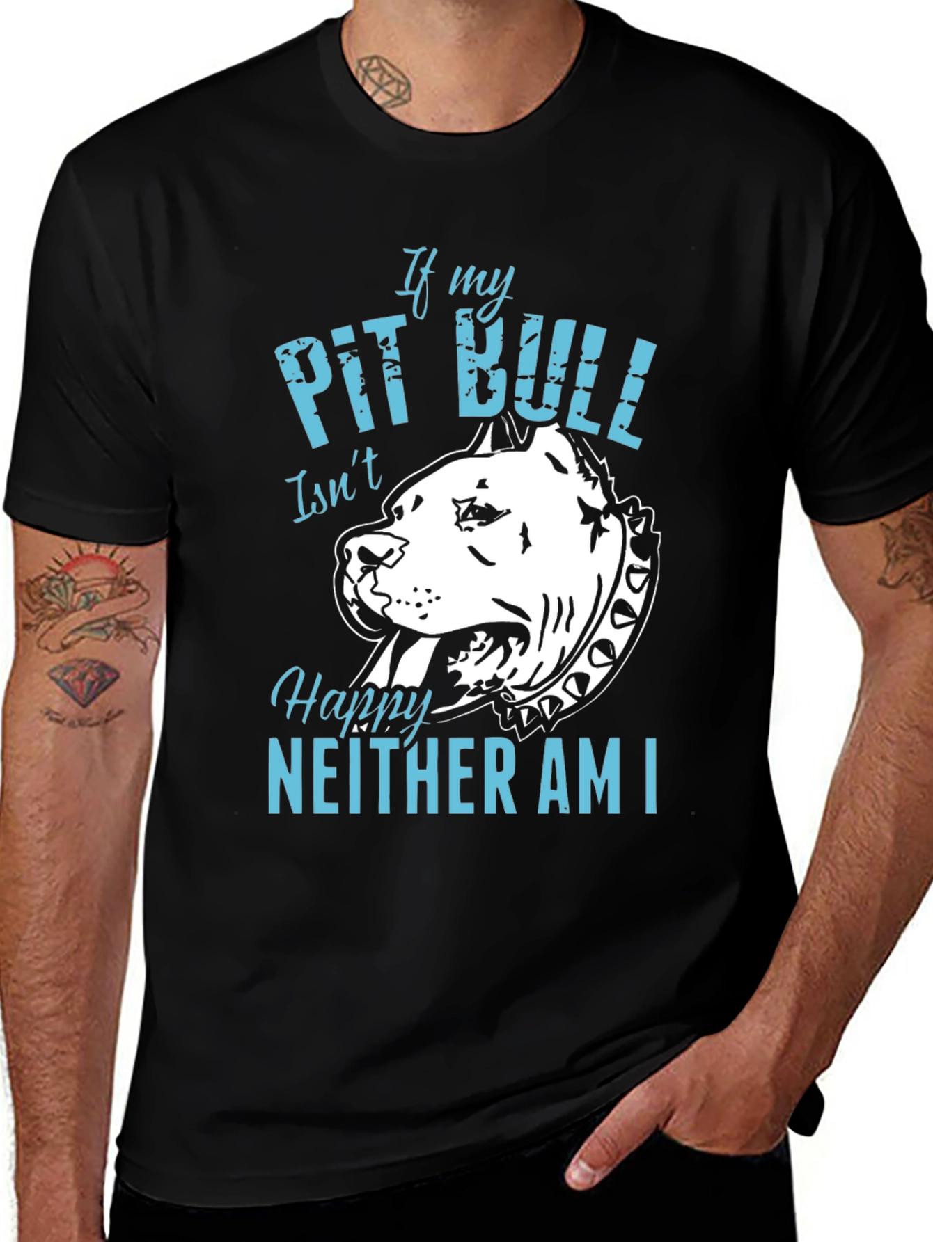 Variant 20 of Pit Bull Lover Graphic T-Shirt