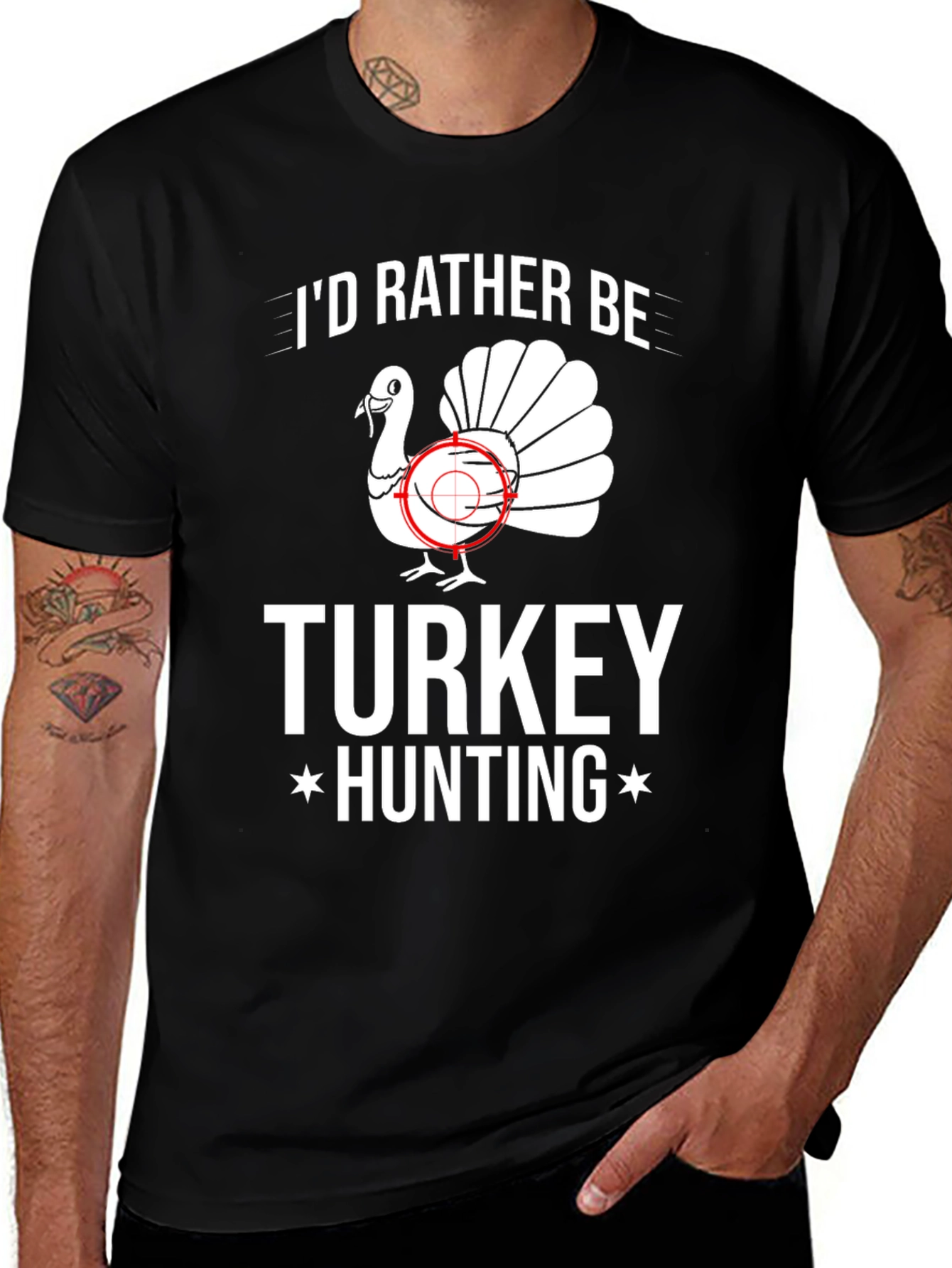 I'd Rather Be Turkey Hunting T-Shirt