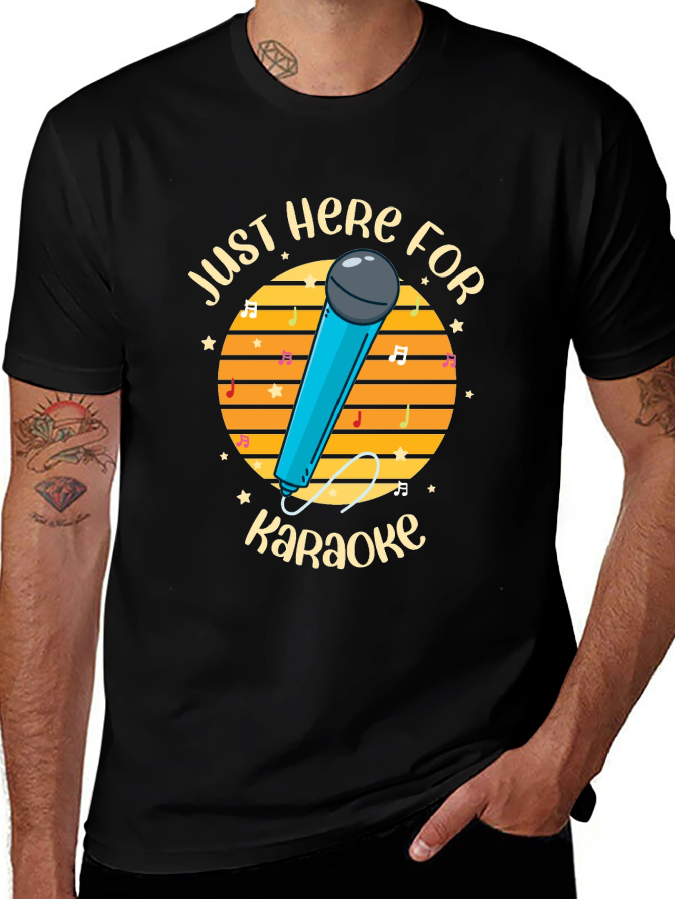 Just Here For Karaoke T-Shirt