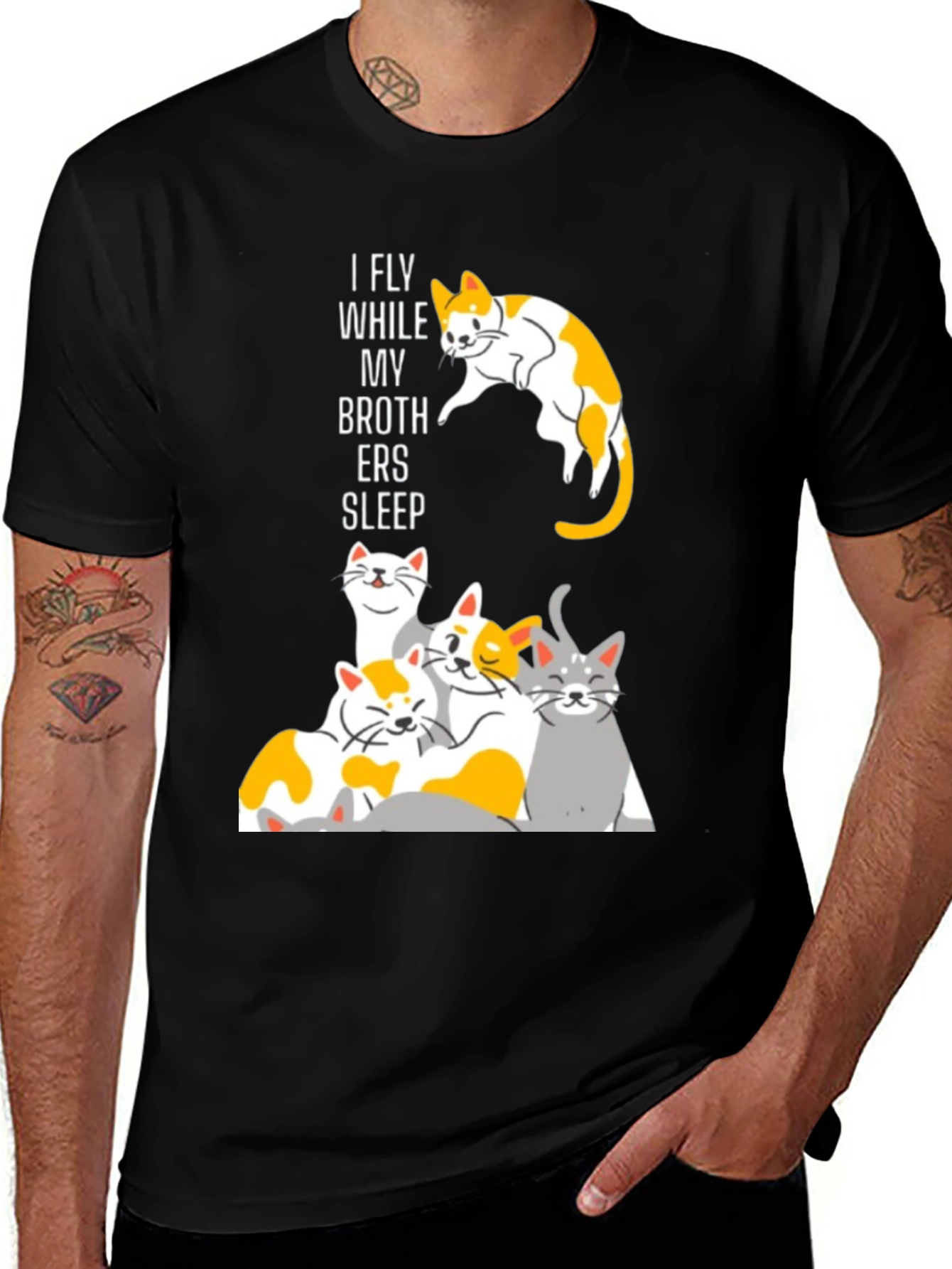 Variant 11 of I Fly While My Brothers Sleep T-Shirt