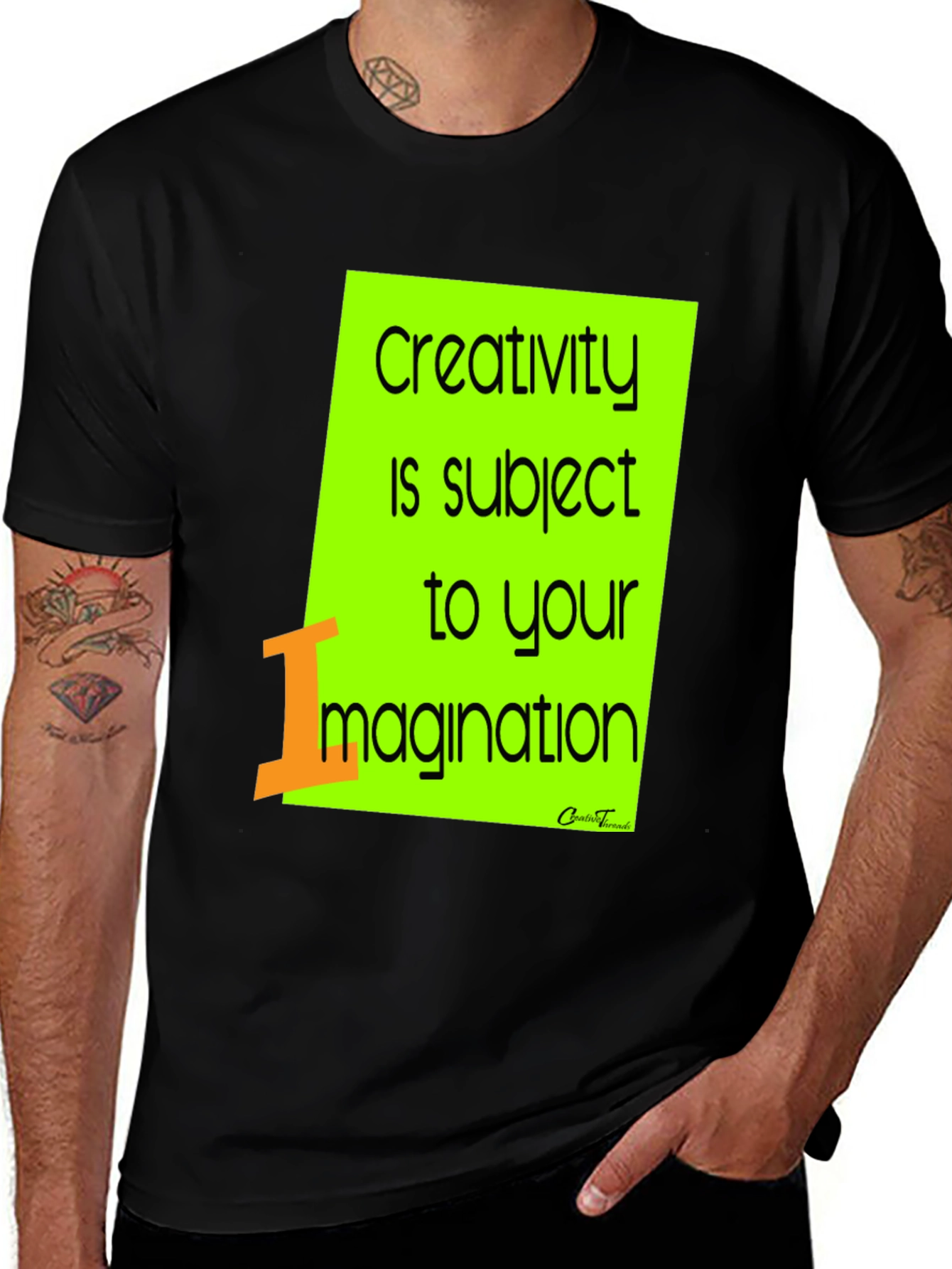 Variant 7 of Creativity Imagination Graphic Tee