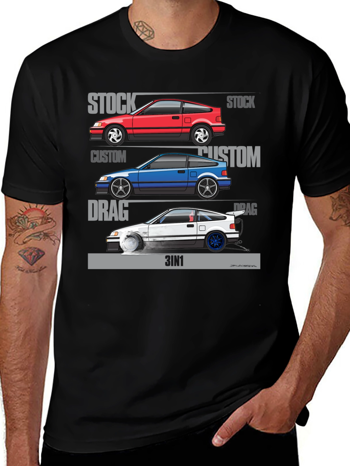 Variant 9 of 3IN1 Car T-Shirt