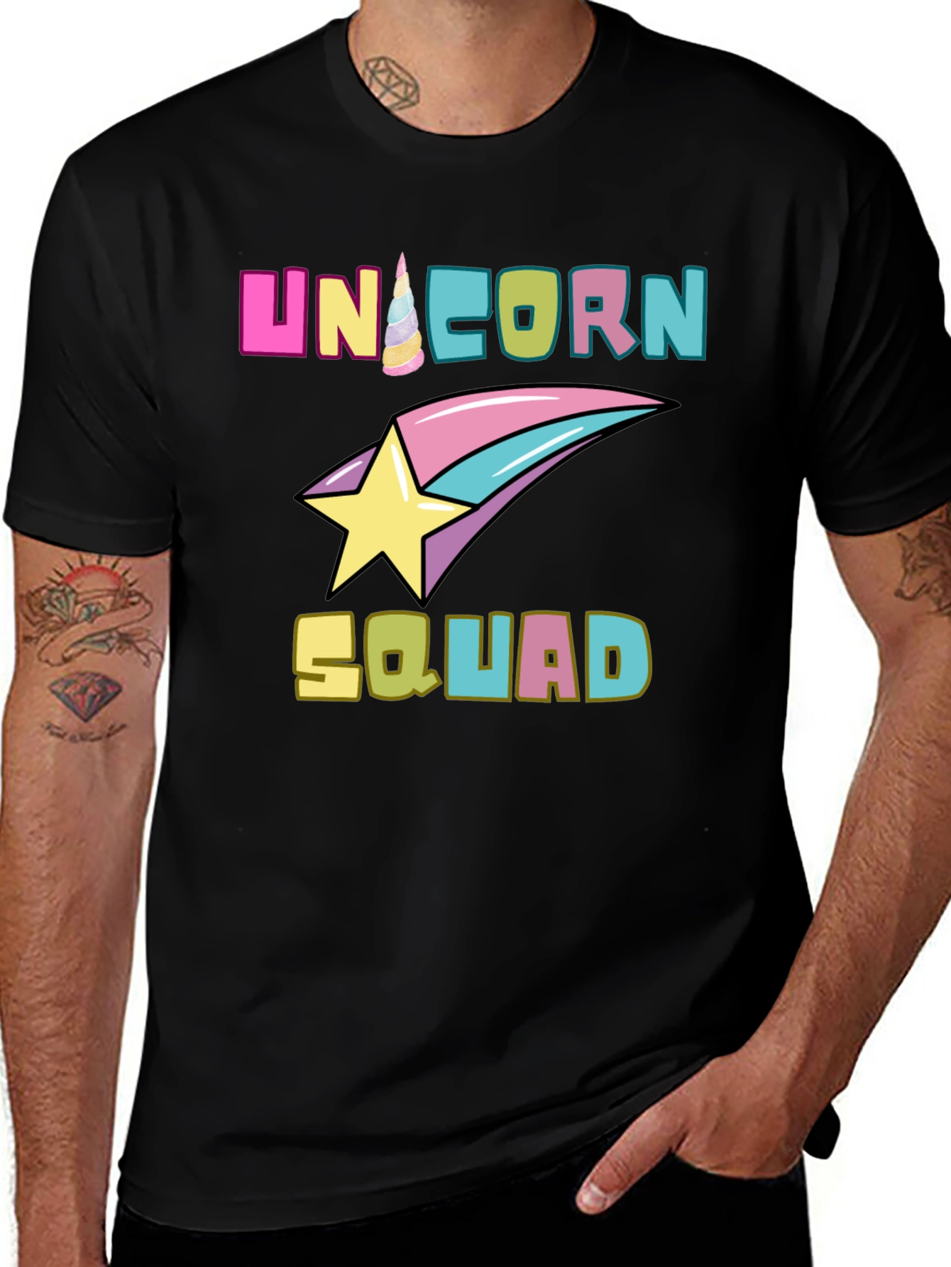 Unicorn Squad Graphic T-Shirt