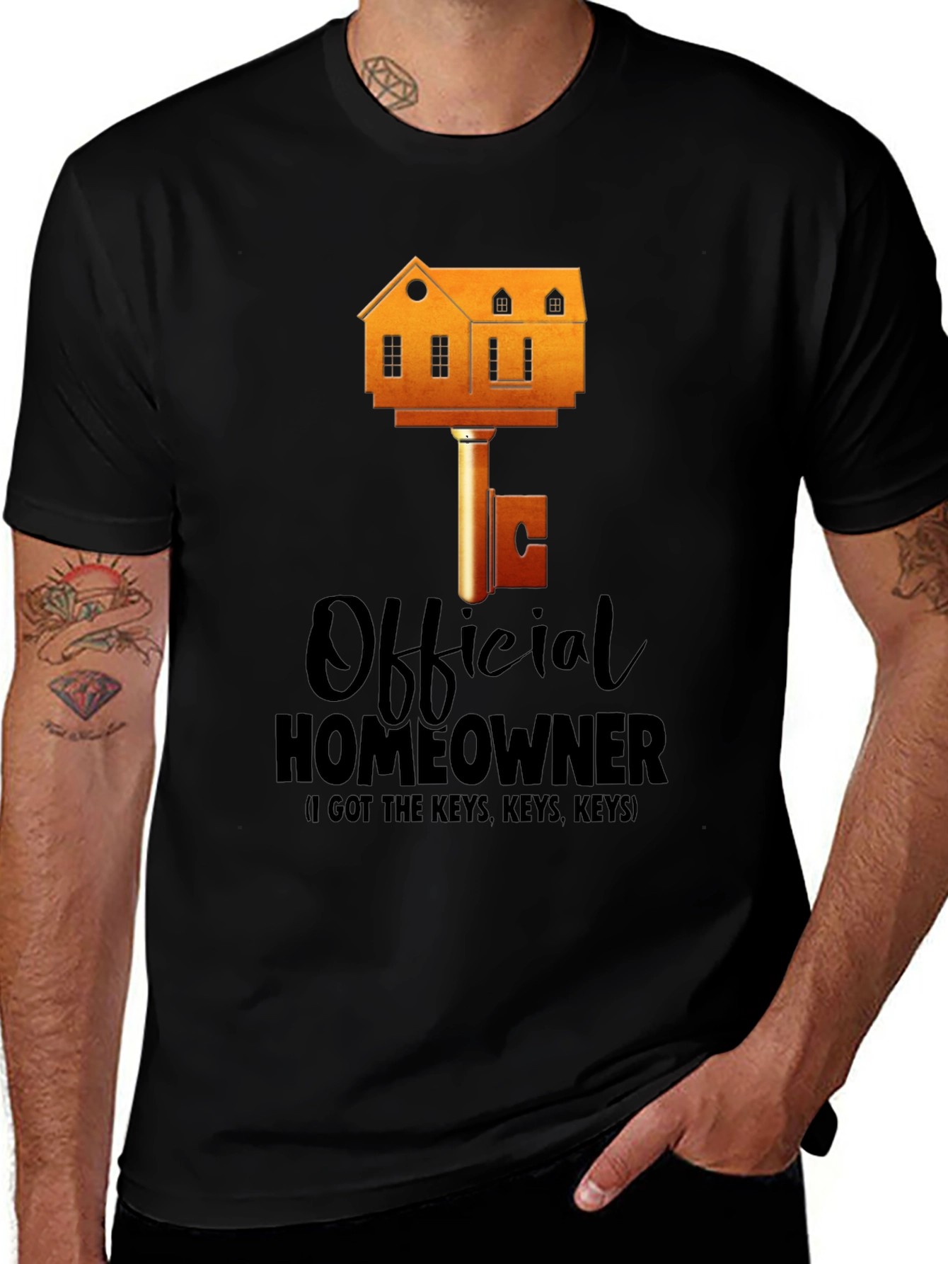 Official Homeowner T-Shirt - House Key Design