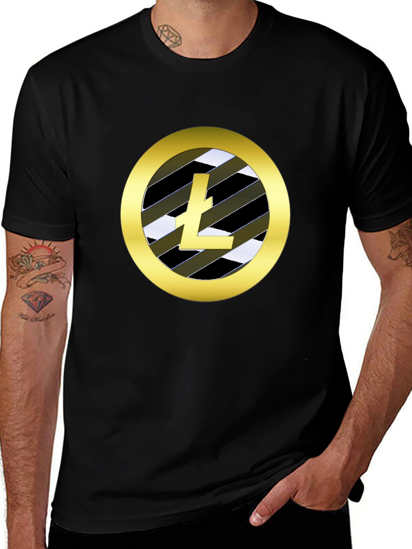 Litecoin Logo T-Shirt - Crypto Fashion