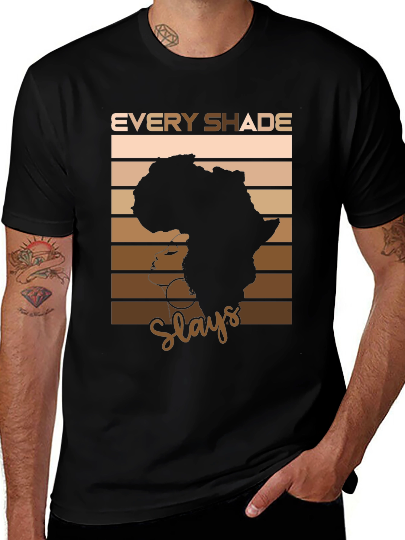 Every Shade Slays T-Shirt - African Pride