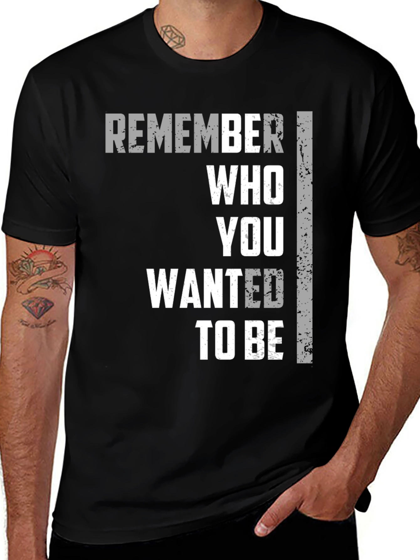 Variant 27 of Remember Who You Wanted To Be Graphic Tee