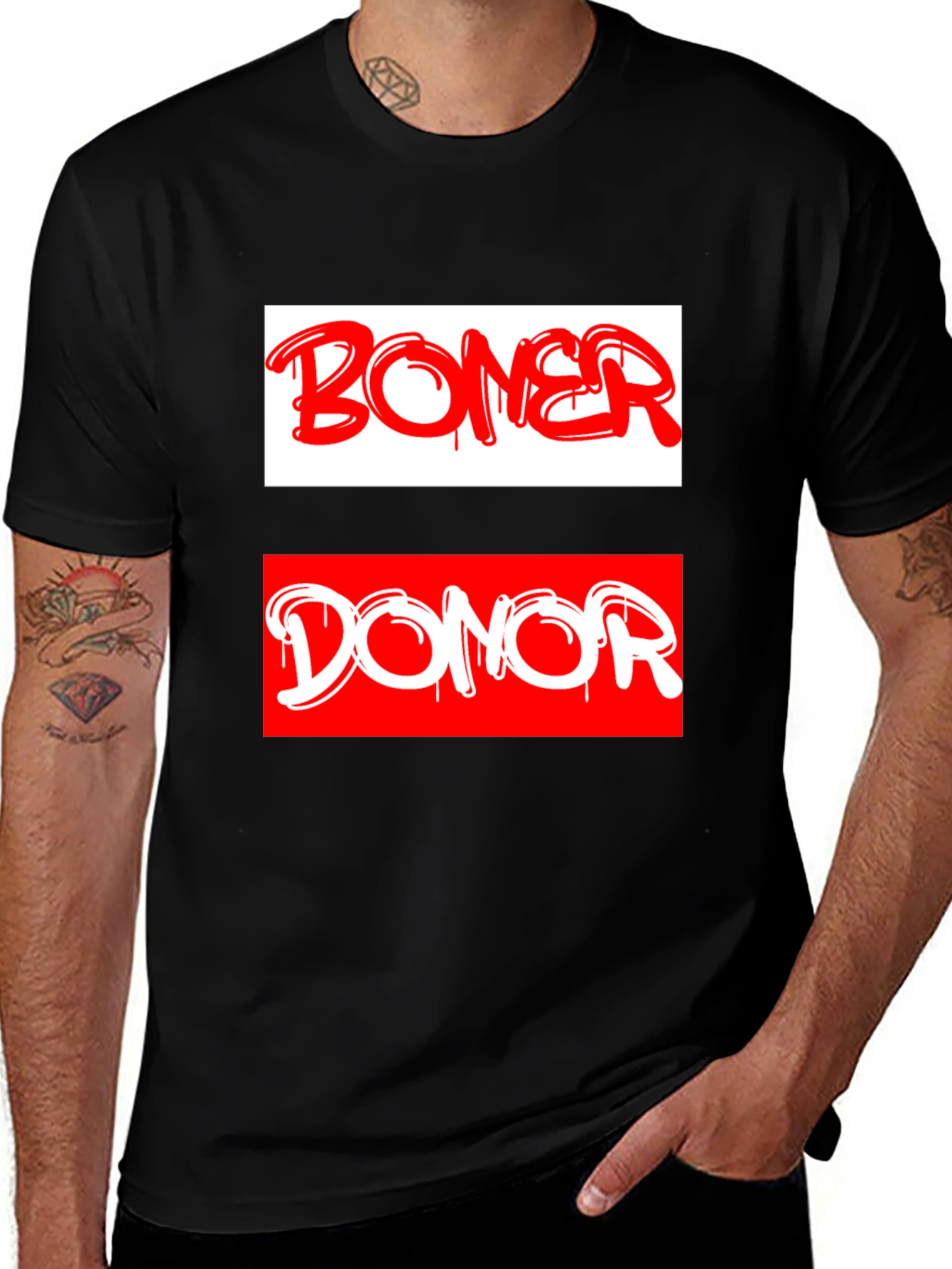 Variant 10 of Boner Donor Graphic Novelty T-Shirt