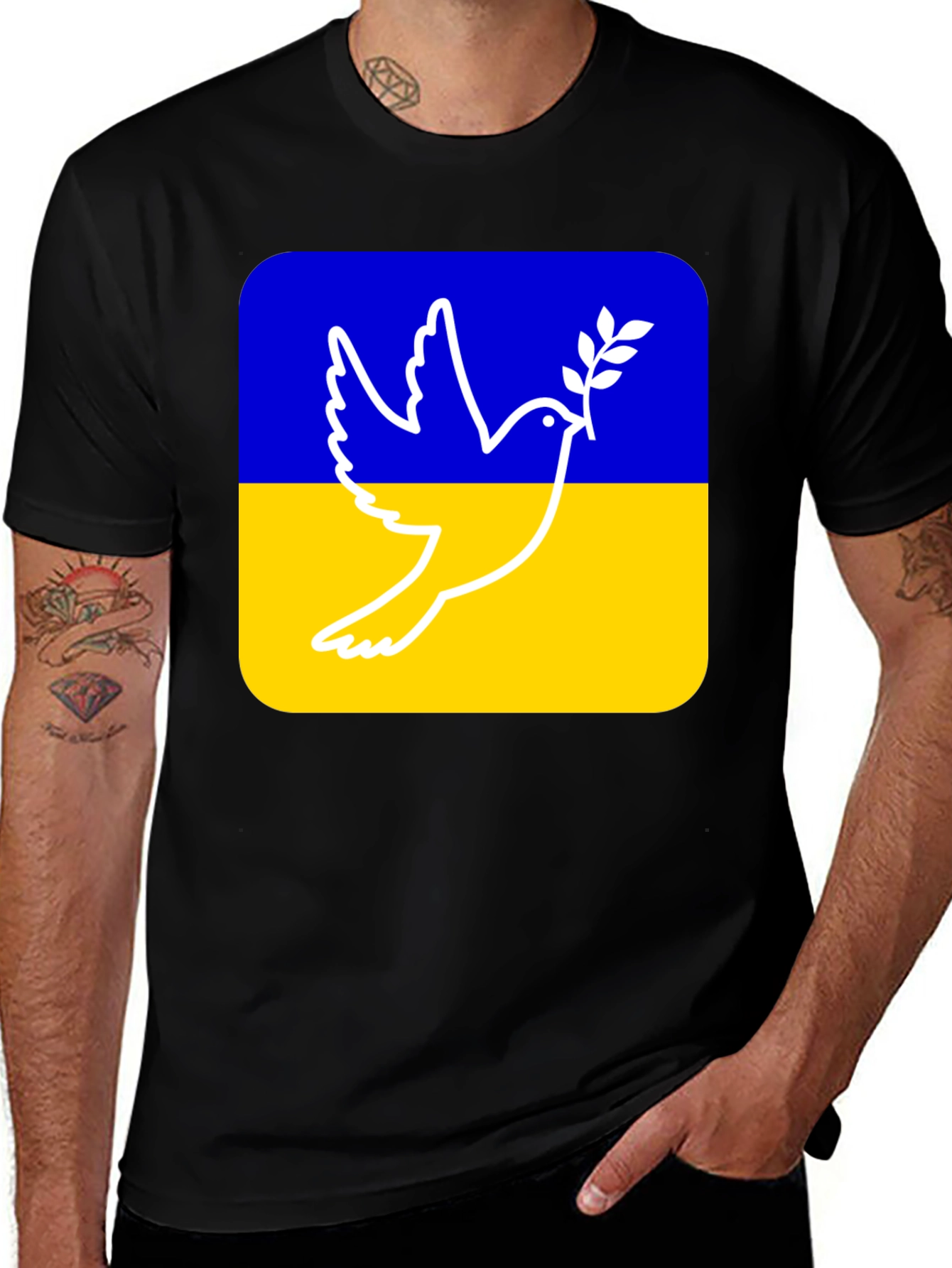Ukraine Peace Dove T-Shirt