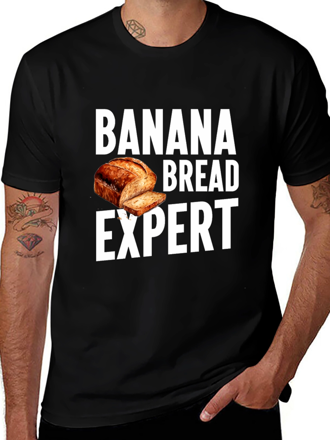 Variant 2 of Banana Bread Expert Graphic T-Shirt