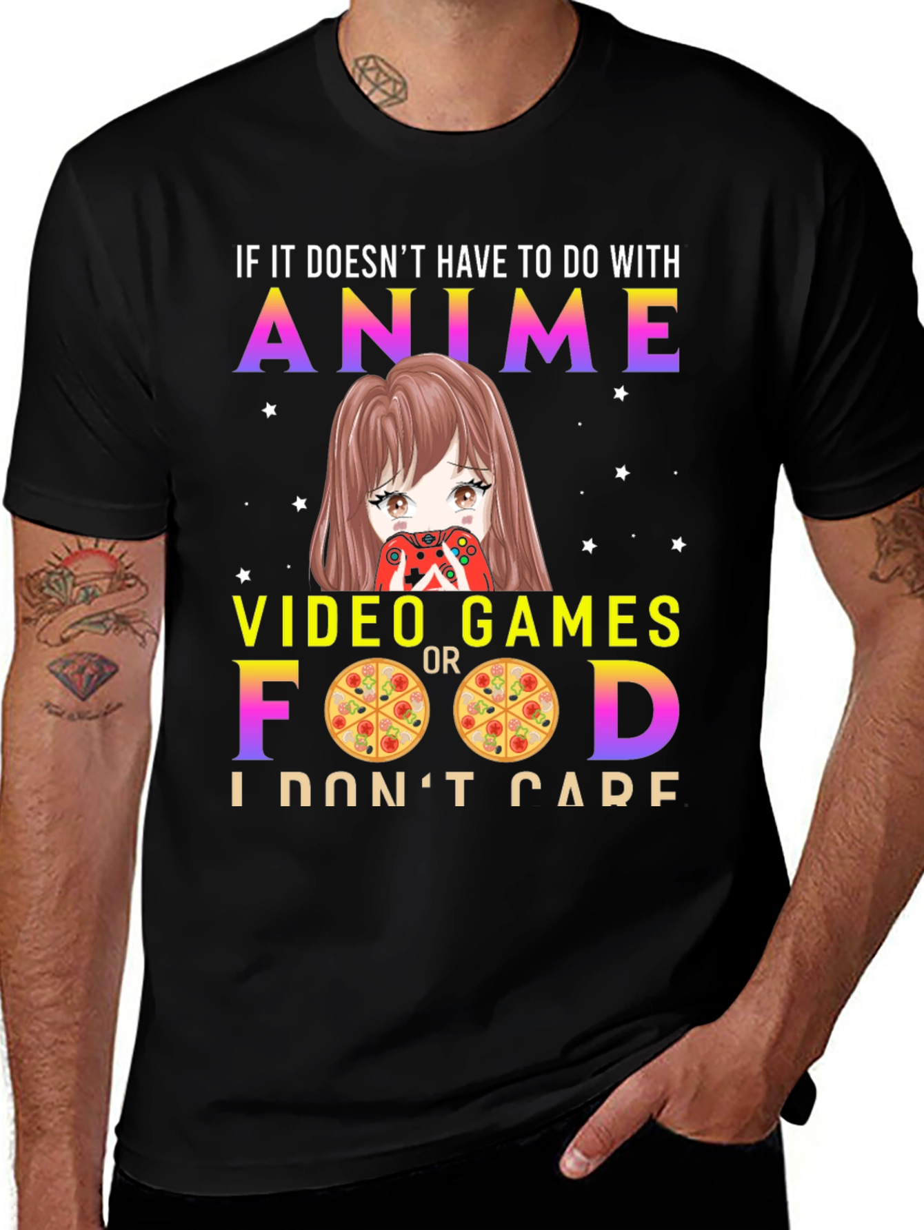 Anime, Video Games, Food T-Shirt
