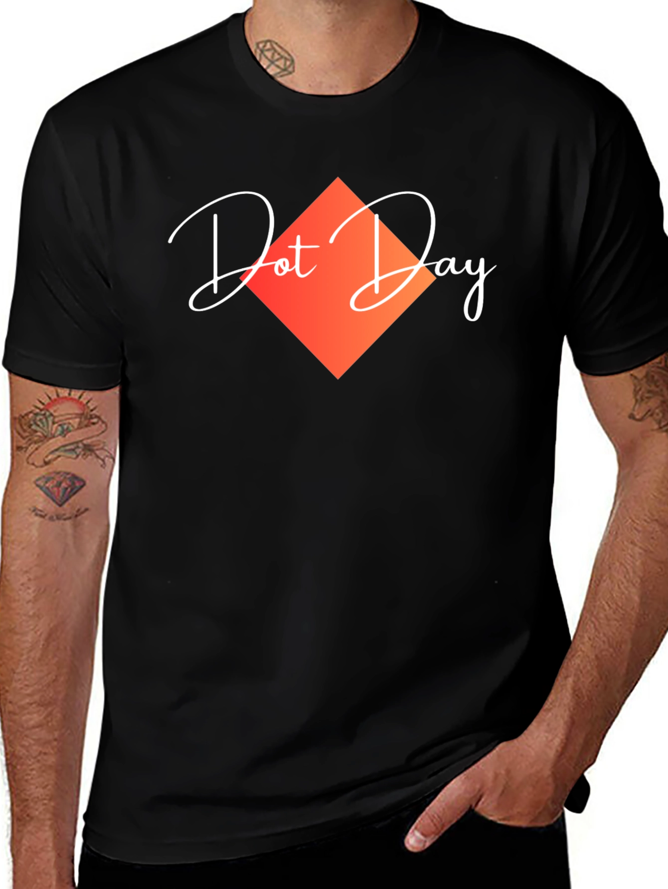 Dot Day T-Shirt: Fun Graphic Tee