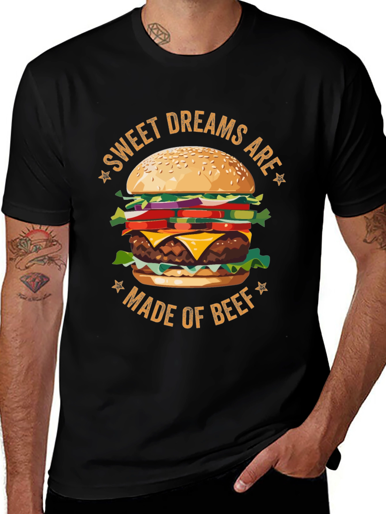 Variant 15 of Sweet Dreams Burger Graphic T-Shirt
