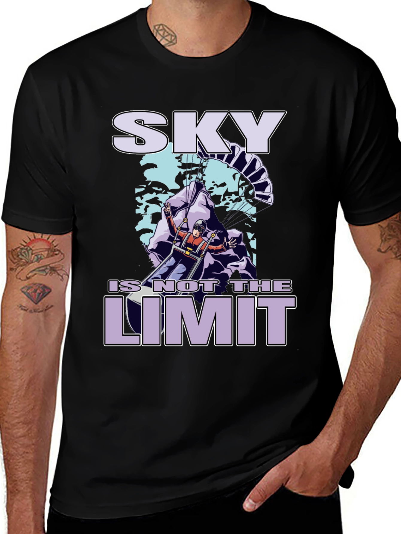 Sky's Not the Limit Graphic T-Shirt