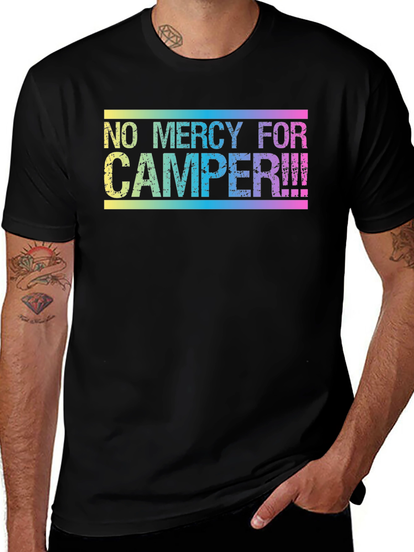 Variant 23 of No Mercy For Camper Graphic T-Shirt